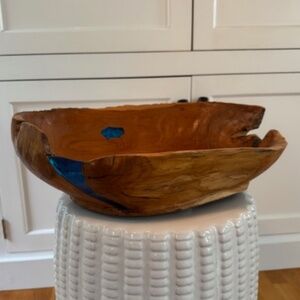 Rustic Wooden Bowl
